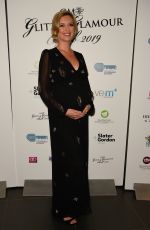 Pregnant RACHEL RILEY at Greater Manchester Police Charity Ball 10/04/2019