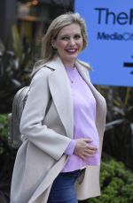 Pregnant RACHEL RILEY Out in London 10/01/2019