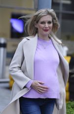 Pregnant RACHEL RILEY Out in London 10/01/2019