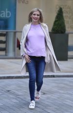 Pregnant RACHEL RILEY Out in London 10/01/2019