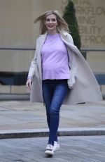 Pregnant RACHEL RILEY Out in London 10/01/2019