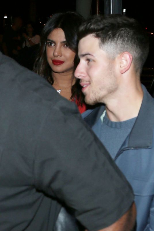 PRIYANKA CHOPRA and Nick Jonas at Craig