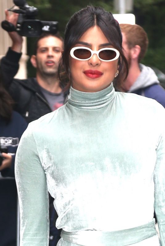 PRIYANKA CHOPRA Arrives at The View in New York 10/08/2019