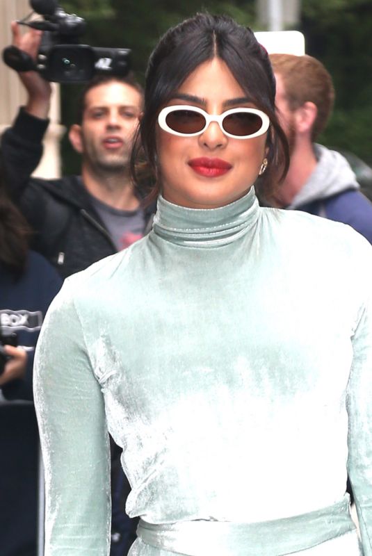 PRIYANKA CHOPRA Arrives at The View in New York 10/08/2019