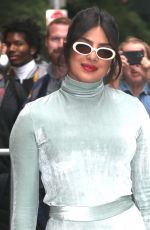 PRIYANKA CHOPRA Arrives at The View in New York 10/08/2019