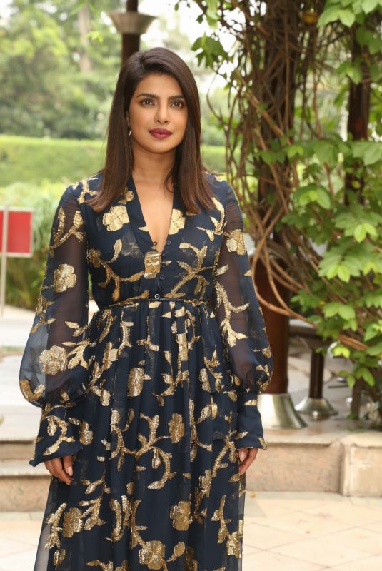 PRIYANKA CHOPRA at The Sky is Pink Promotion in New Delhi 10/01/2019