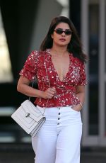 PRIYANKA CHOPRA Leaves Million Air Burbank in Los Angeles 10/28/2019