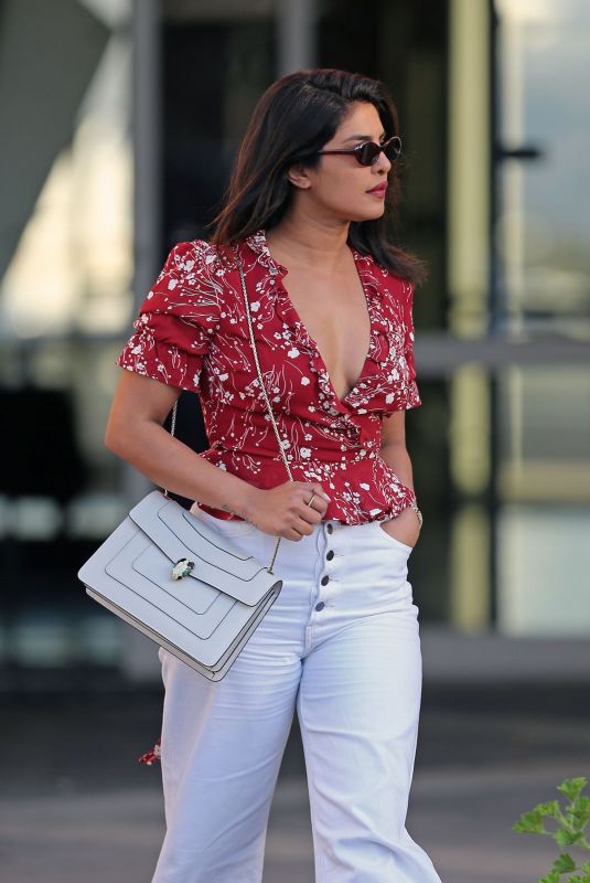 PRIYANKA CHOPRA Out and About in Los Angeles 10/28/2019
