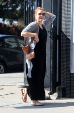 Probably Pregnant AMY ADAMS Out in Beverly Hills 10/13/2019