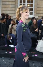 Prregnant LOUISE BOURGOIN at Le Defile L