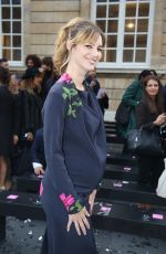 Prregnant LOUISE BOURGOIN at Le Defile L
