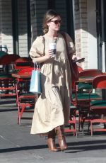 RACHEL BILSON Leaves Starbucks in Los Feliz 10/02/2019