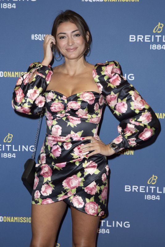 RACHEL LEGRAIN-TRAPANI at Breitling Boutique Opening in Paris 10/03/2019