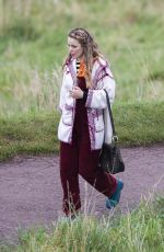 RACHEL MCADAMS on the Set of Eurovision in Edinburgh 09/30/2019