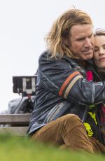 RACHEL MCADAMS on the Set of Eurovision in Edinburgh 10/01/2019