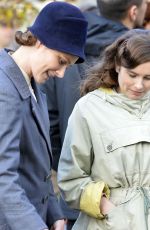 RACHEL SHENTON on the Set of All Creatures Great and Small in Yorkshire Dales 10/23/2019