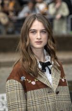 RAFFEY CASSIDY at Miu Miu Show at Paris Fashion Week 10/01/2019