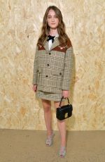 RAFFEY CASSIDY at Miu Miu Show at Paris Fashion Week 10/01/2019