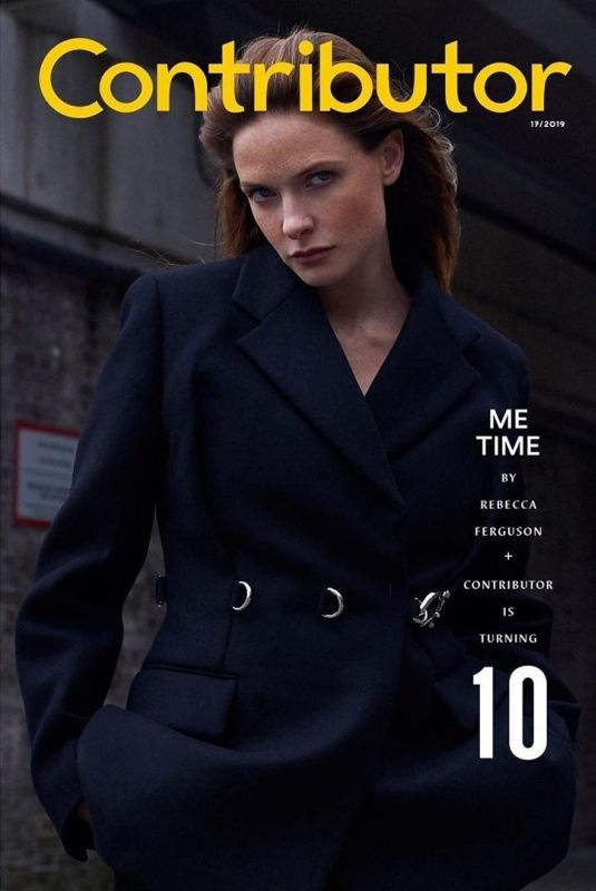 REBECCA FERGUSON in Contributor Magazine, November 2019