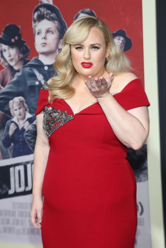 REBEL WILSON at Jojo Rabbit Premiere in Los Angeles 10/15/2019