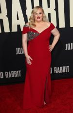 REBEL WILSON at Jojo Rabbit Premiere in Los Angeles 10/15/2019