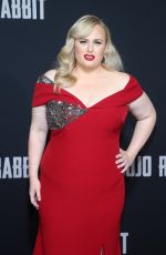 REBEL WILSON at Jojo Rabbit Premiere in Los Angeles 10/15/2019