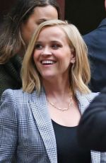 REESE WITHERSPOON Arrives at Morning Show in New York 10/27/2019