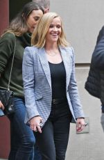 REESE WITHERSPOON Arrives at Morning Show in New York 10/27/2019