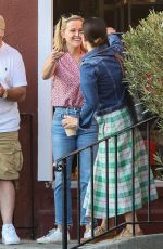 REESE WITHERSPOON Out with Friends in Los Angeles 10/02/2019