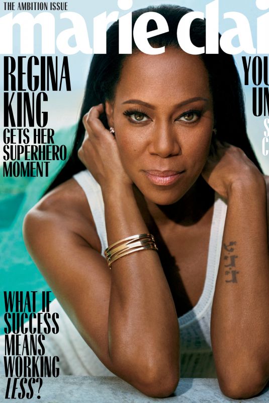 REGINA KING in Marie Claire Magazine, November 2019