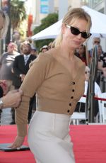 RENEE ZELLWEGER at Harry Connick Jr. Hollywood Walk of Fame Ceremony 10/24/2019