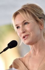 RENEE ZELLWEGER at Harry Connick Jr. Hollywood Walk of Fame Ceremony 10/24/2019