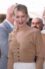 RENEE ZELLWEGER at Harry Connick Jr. Hollywood Walk of Fame Ceremony 10/24/2019