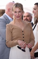 RENEE ZELLWEGER at Harry Connick Jr. Hollywood Walk of Fame Ceremony 10/24/2019