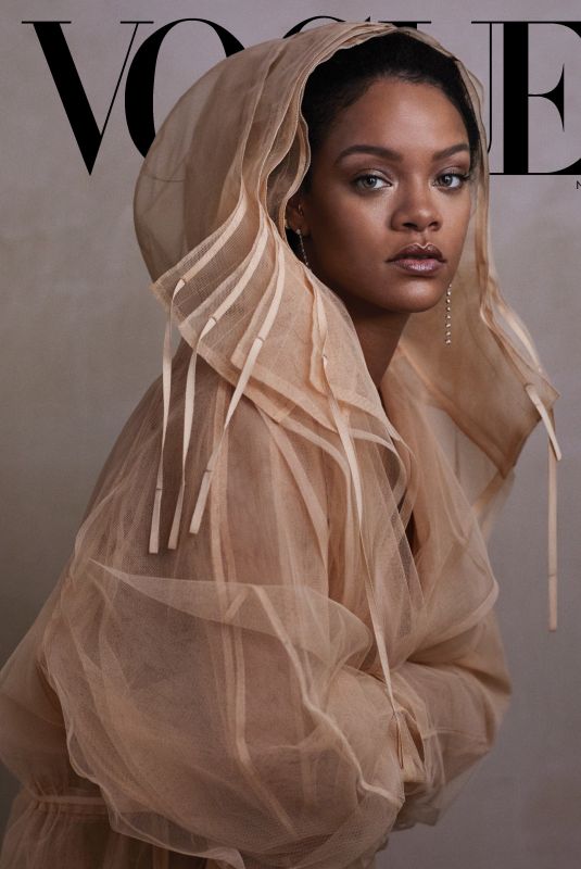 RIHANNA in Vogue Magazine, November 2019