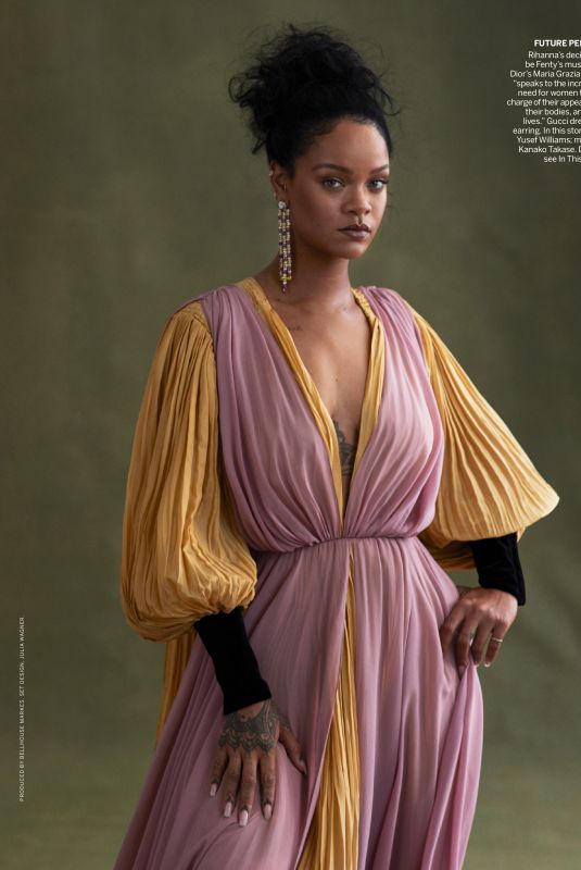 RIHANNA in Vogue Magazine, November 2019 Issue