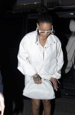 RIHANNA Night Out in London 10/10/2019