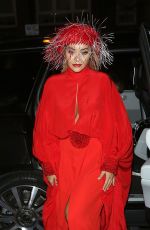 RITA ORA at Chiltern Firehouse in London 10/21/2019