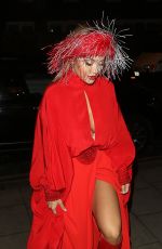 RITA ORA at Chiltern Firehouse in London 10/21/2019