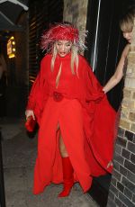 RITA ORA at Chiltern Firehouse in London 10/21/2019