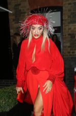 RITA ORA at Chiltern Firehouse in London 10/21/2019