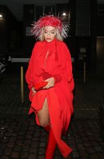 RITA ORA at Chiltern Firehouse in London 10/21/2019