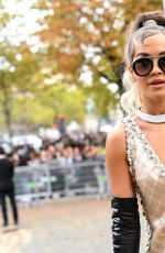 RITA ORA at Miu Miu Fashion Show at PFW in Paris 10/01/2019