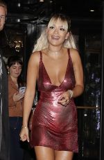 RITA ORA Leaves Her Hotel in Paris 09/29/2019