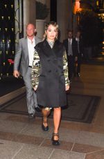 RITA ORA Leaves Miu Miu Dinner in Paris 10/01/2019