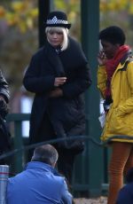 RITA ORA on the Set of Oliver Remake in London 10/22/2019