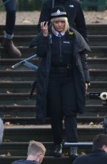 RITA ORA on the Set of Oliver Remake in London 10/22/2019