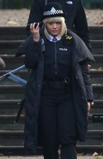 RITA ORA on the Set of Oliver Remake in London 10/22/2019