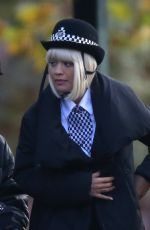 RITA ORA on the Set of Oliver Remake in London 10/22/2019