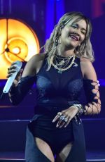 RITA ORA Performs at American Express Gold Launch at Casino Del Bosque in Mexico City 10/17/2019